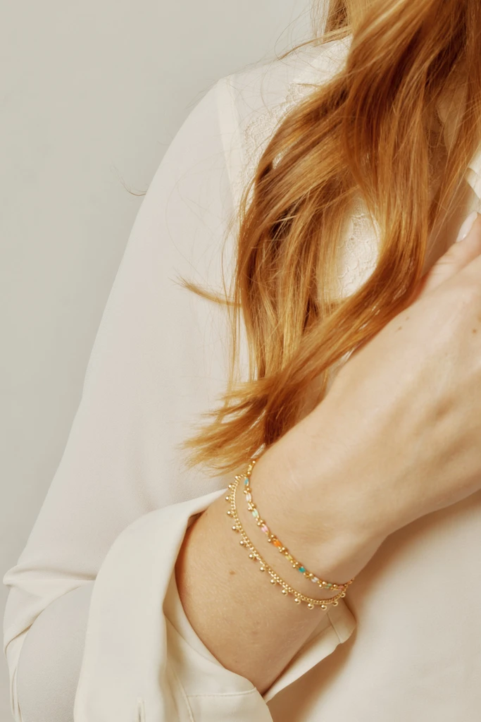Quill Fine Jewelry Zuri Dainty Beaded Bracelet