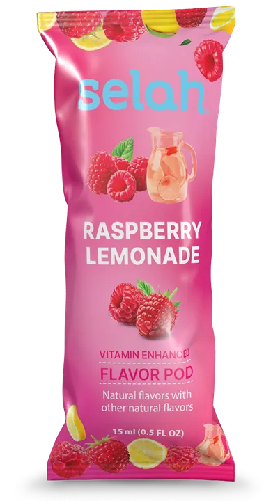 Selah Flavored Water Bottle Raspberry Lemonade