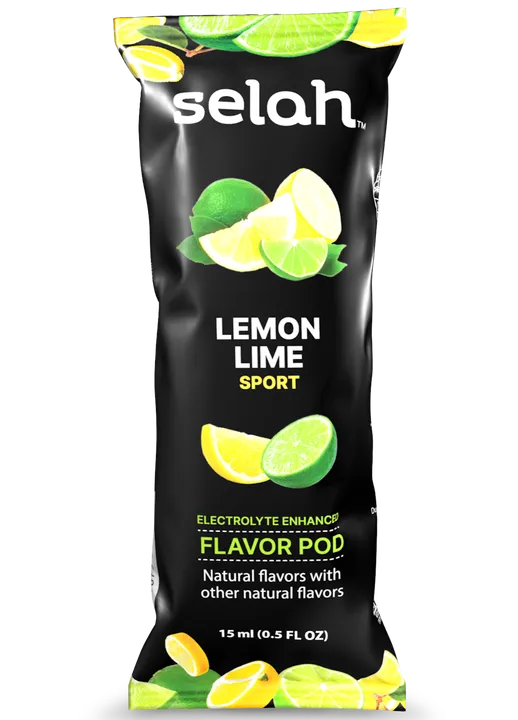 Selah Flavored Water Bottle Lemon Lime Sport Drink