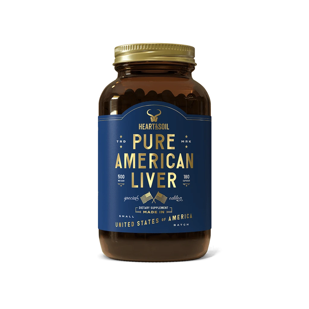 Heart & Soil Supplements Pure American Liver