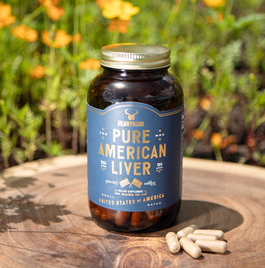 Heart & Soil Supplements Pure American Liver