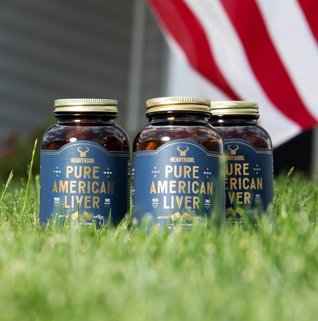 Heart & Soil Supplements Pure American Liver