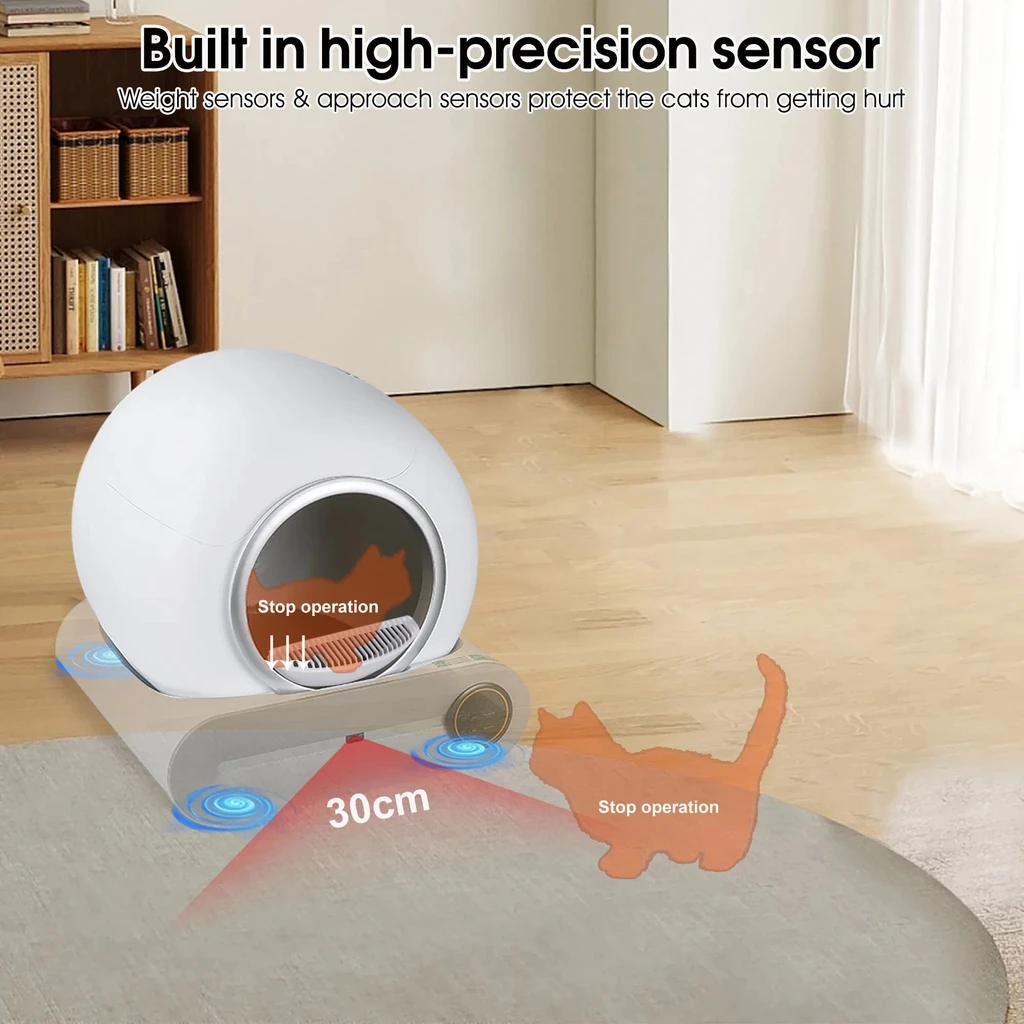 Ca'Lefort Self-Cleaning Cat Litter Box