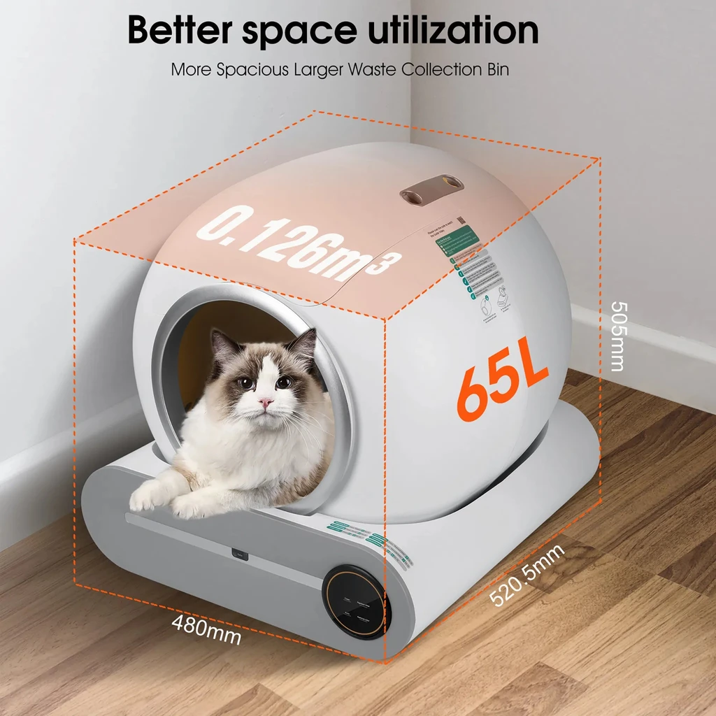 Ca'Lefort Self-Cleaning Cat Litter Box