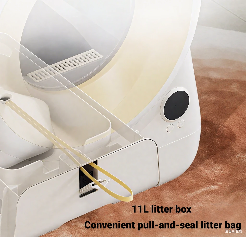 Ca'Lefort Self Cleaning Cat Litter Box With App Control
