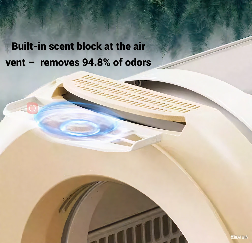 Ca'Lefort Self Cleaning Cat Litter Box With App Control