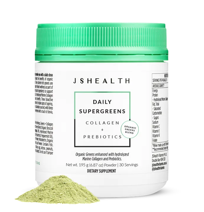 JSHealth Vitamins Daily Supergreens Formula