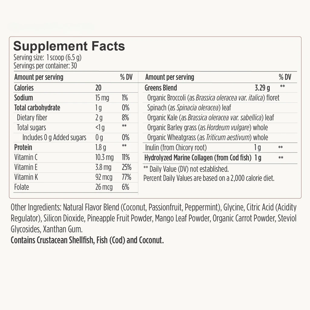 JSHealth Vitamins Daily Supergreens Formula