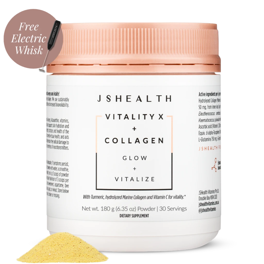 JSHealth Vitamins Vitality X + Collagen Powder