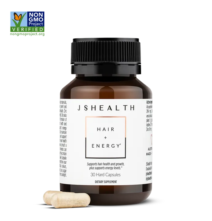 JSHealth Vitamins Hair + Energy Formula