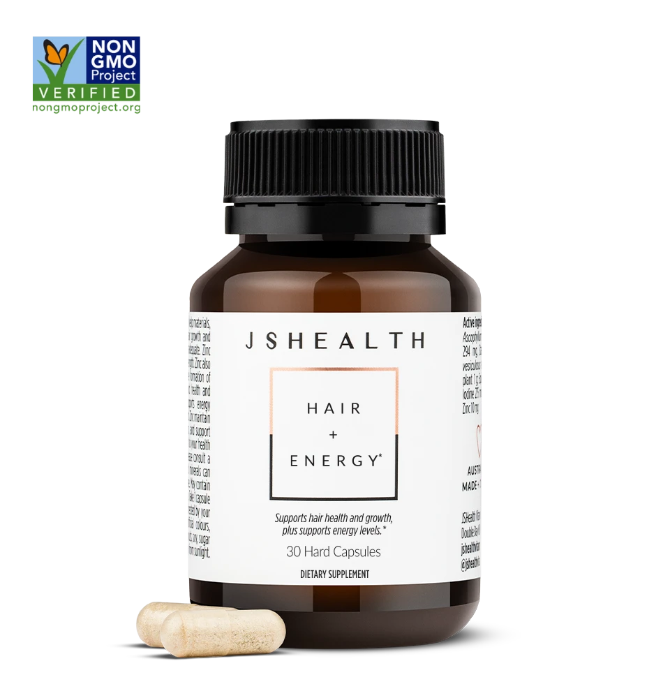 JSHealth Vitamins Hair + Energy Formula