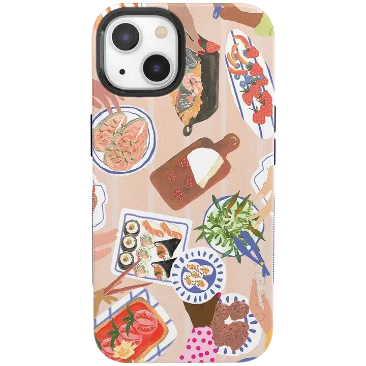 Casely Picnic Party | Painted Collage Case - Bold Flex + MagSafe