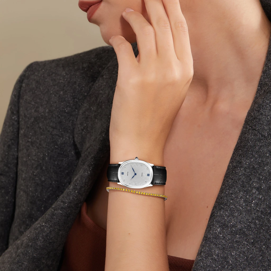 PASCAL Oval Orbit Diamond Watch