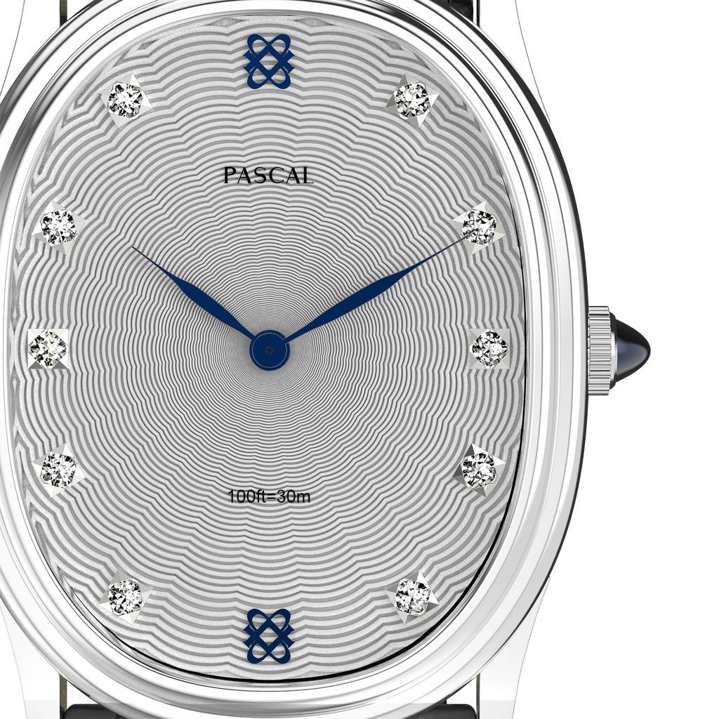 PASCAL Oval Orbit Diamond Watch