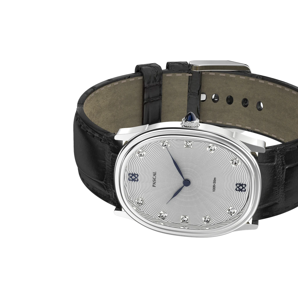 PASCAL Oval Orbit Diamond Watch