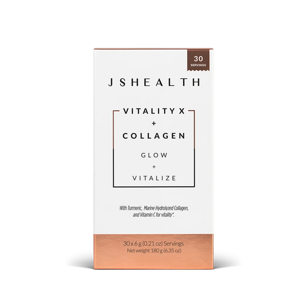 JSHealth Vitamins Vitality X + Collagen Sachets