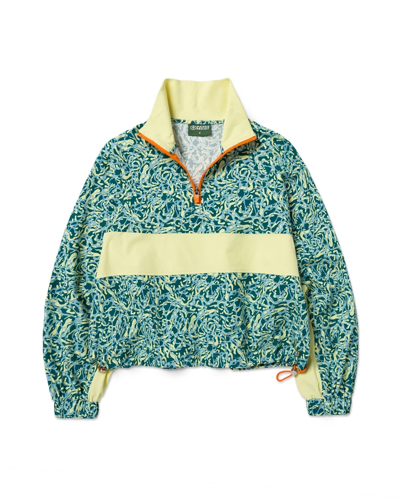 Parks Project Women's New River Flow Quarter Zip Windbreaker