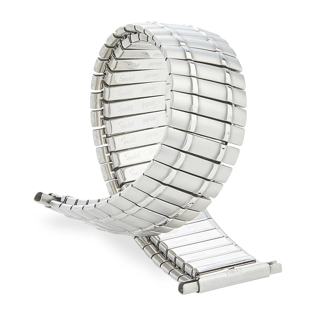 Speidel Men's Twist-O-Flex™ 18-24MM Adjustable End Bands - Straight End