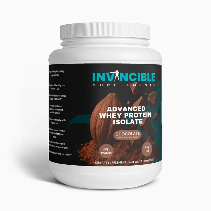 Invincible Supplements Advanced Whey Protein Isolate (Chocolate)