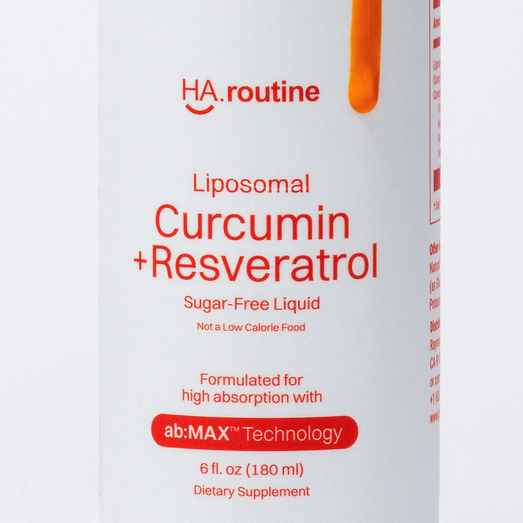 HA.routine Liposomal Curcumin + Resveratrol Liquid