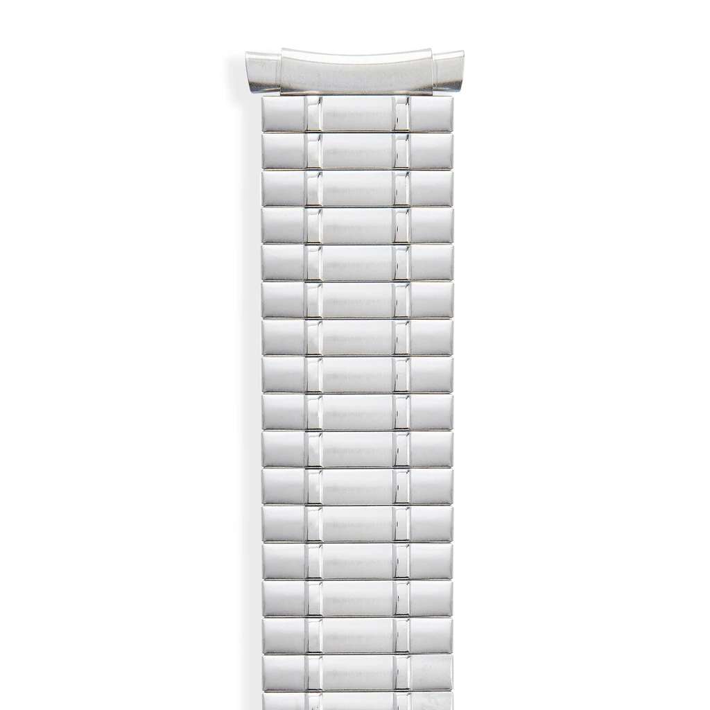 Speidel Men's Twist-O-Flex™ 16-22MM Adjustable End Bands - Curved End