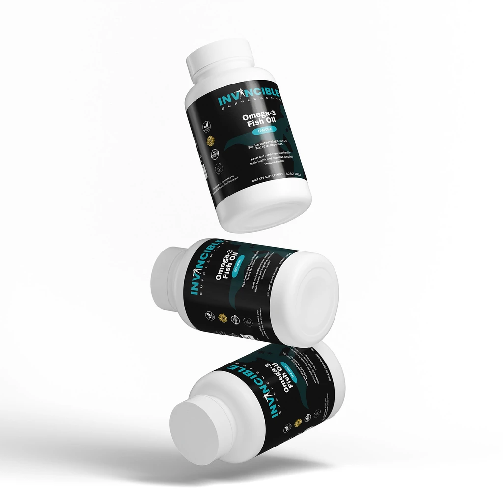 Invincible Supplements Omega-3 EPA + DHA