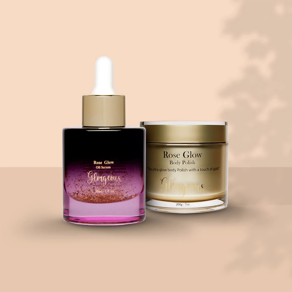 Glorgeous Skin 24K Gold Oil Serum & Body Polish