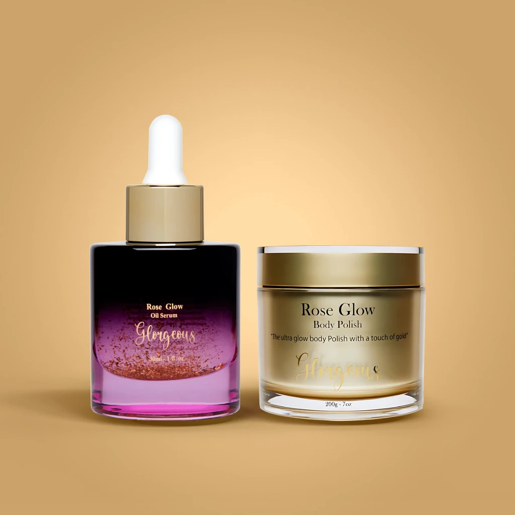Glorgeous Skin 24K Gold Oil Serum & Body Polish