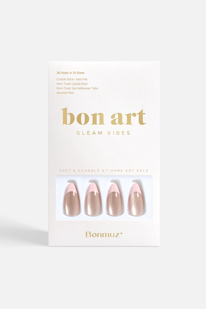Bonmuz Ballet Quartz | Soft & Durable Press-On Nails
