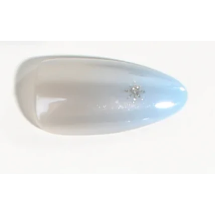Bonmuz Silver Tide | Soft & Durable Press-On Nails