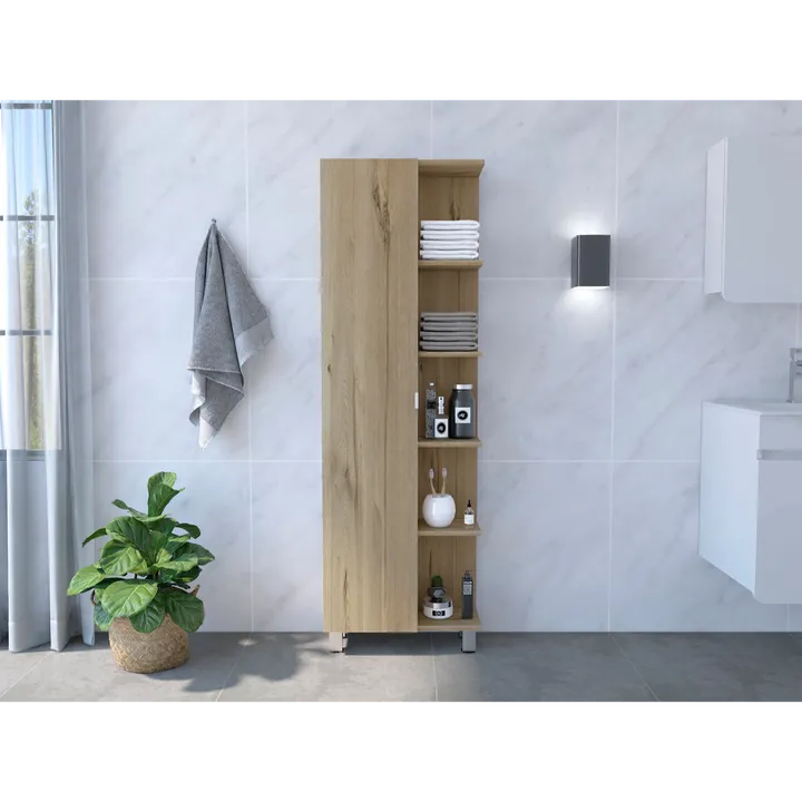 DEPOT E SHOP LLC Venus Linen Single Door Cabinet