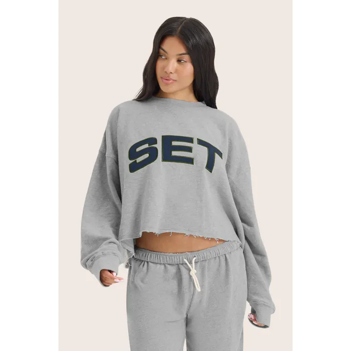 Set Active Lightweight Sweats Classic Set Cut Crewneck