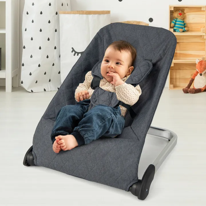 Gbruno Store Baby Bouncer Seat With Aluminum And Metal Frame