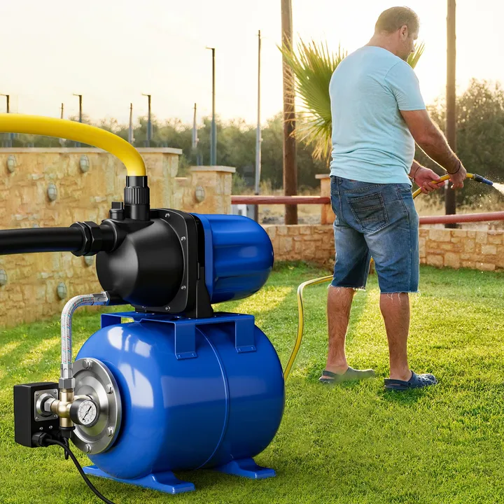 Directdeals 1200 W Garden Water Pump Shallow Well Pressurized Irrigation