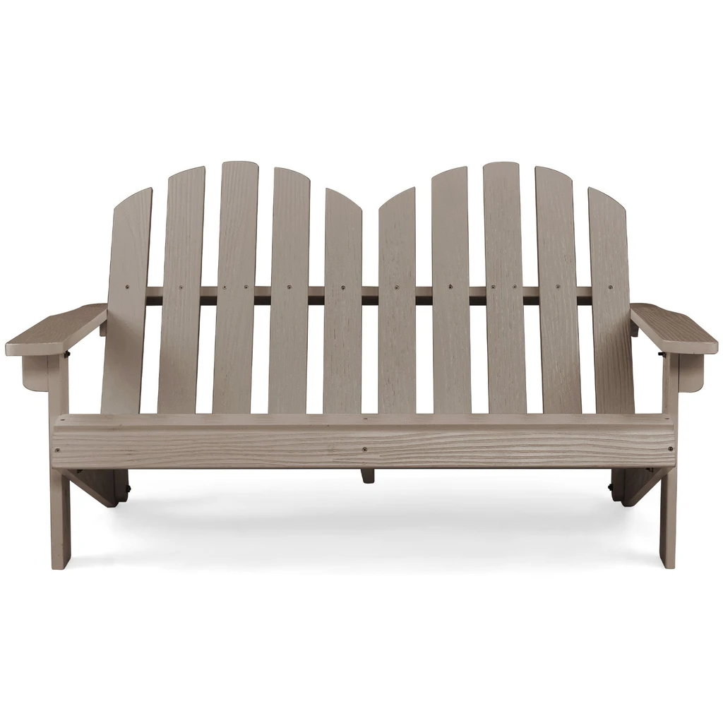 Gbruno Store 2 Person Adirondack Chair With High Backrest