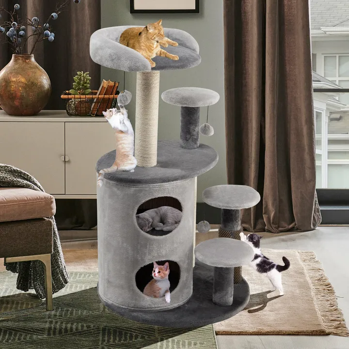 Gbruno Store Cat Tree Tower Multi-Level Activity Tree