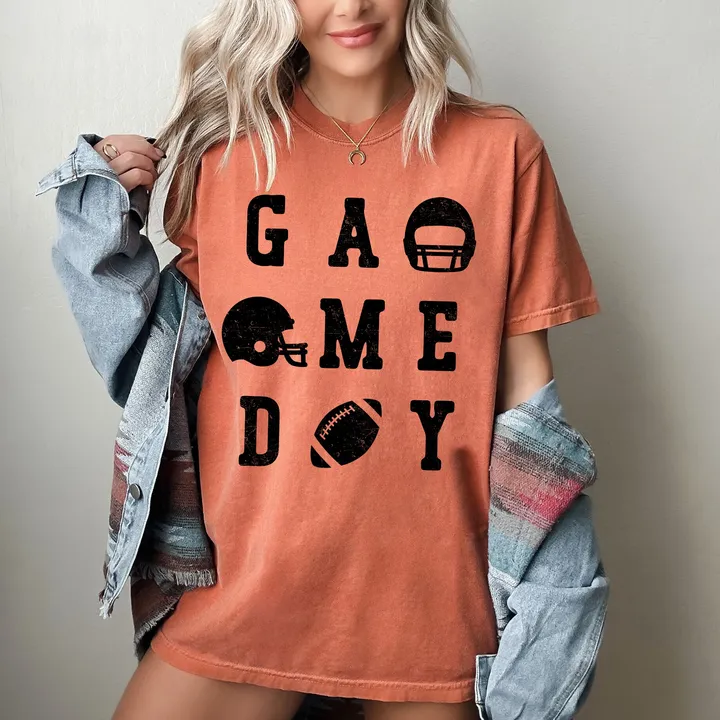 Refinery Number One Game Day Football Helmet Tailgate Party T-shirt