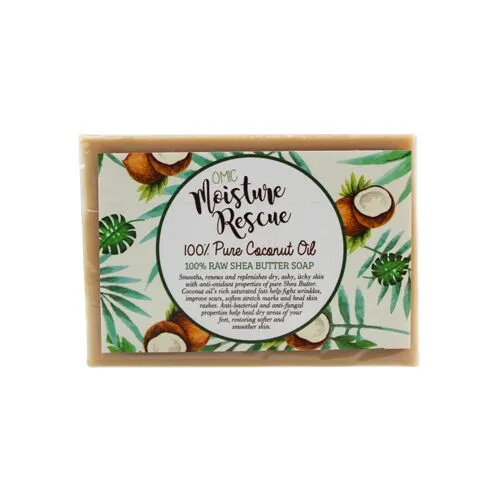 Mitchell Naturals Moisture Rescue Shea Butter Soap with Coconut Oil
