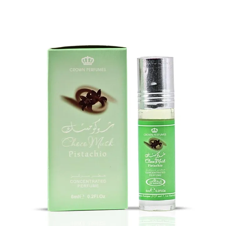 Al Rehab Choco Musk Pistachio Perfume Oil Roll On