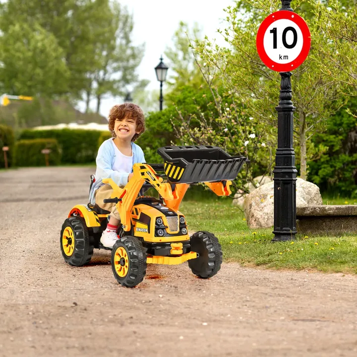 Gbruno Store 12 V Battery Powered Kids Ride On Dumper Truck