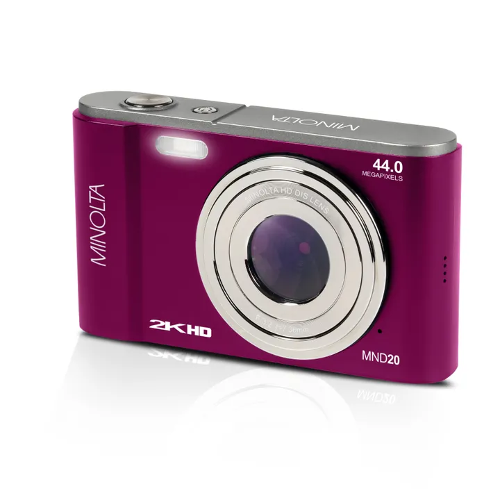 Minolta MND20 44 MP / 2.7K Quad HD Digital Camera