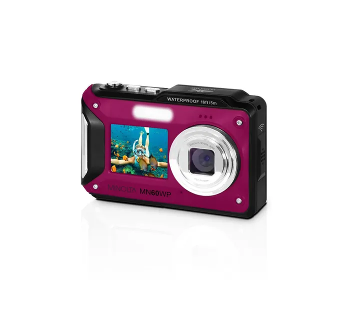 Minolta MN60WP 48MP / 4K Ultra HD Dual Screen Waterproof Camera