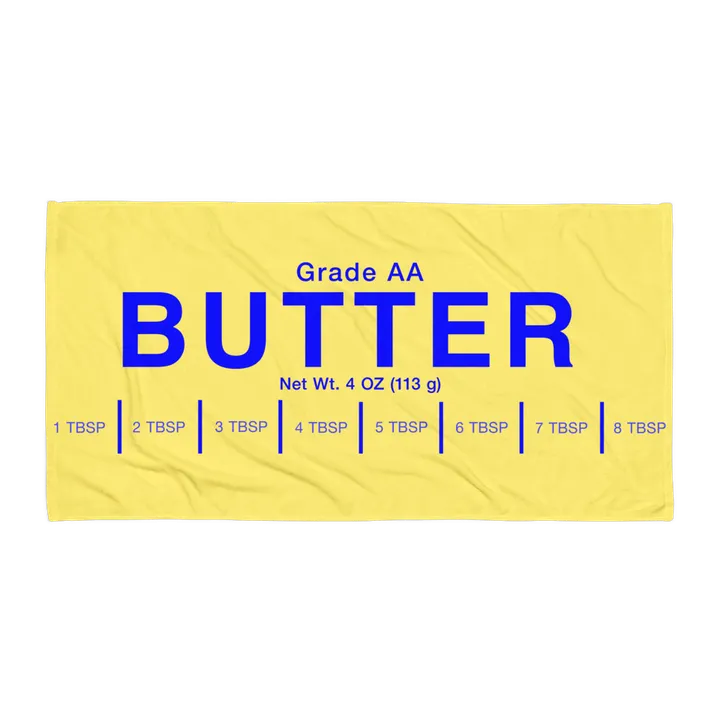 Polychrome Goods Butter Beach Towel