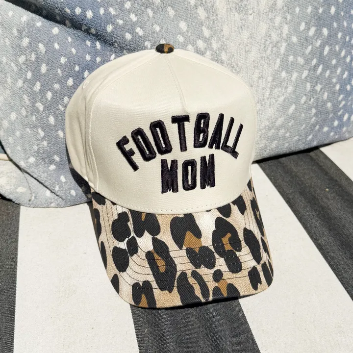 Poppy Pine Football Mom Hat