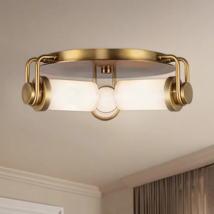 Ozarke Wynwood Flush Mount