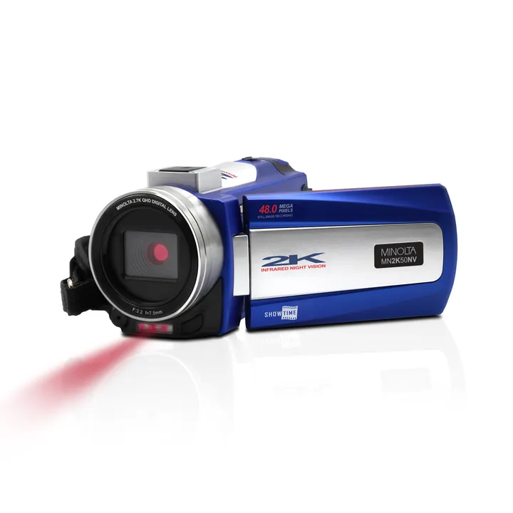Minolta MN2K50NV - 2.7K Quad HD / 48MP IR Night Vision Camcorder