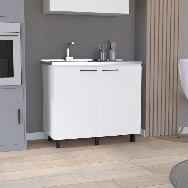 DEPOT E SHOP LLC Salento Two Freestanding Utility Base Cabinet