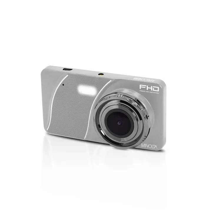 Minolta 1080p Full HD Dash Camera W/4.0" LCD Screen