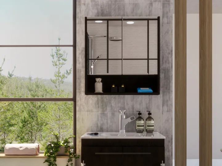 DEPOT E SHOP LLC Tatacoa Mirror Medicine Cabinet