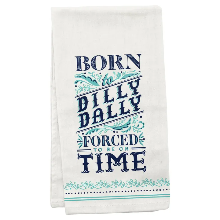 Karma Cheeky Flour Sack Tea Towels